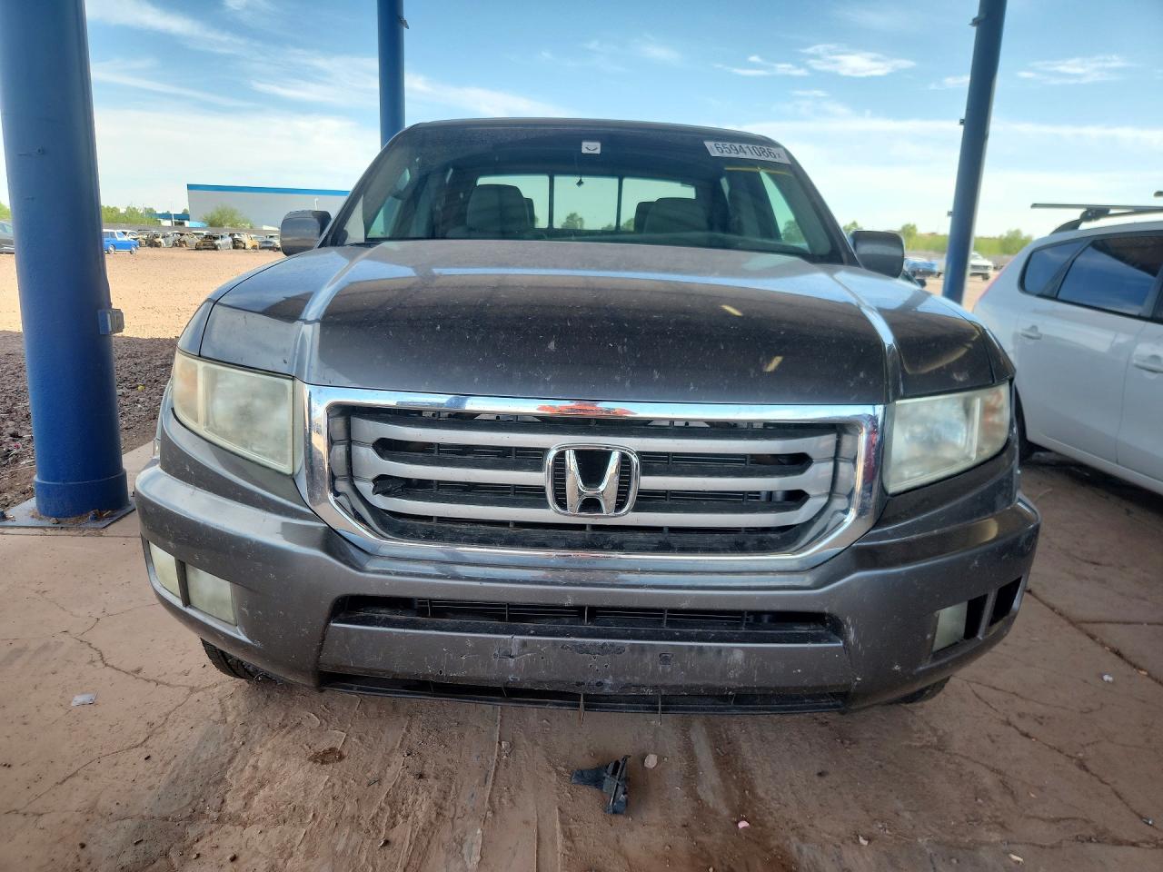 2012 Honda Ridgeline Rtl Серый vin: 5FPYK1F53CB001579