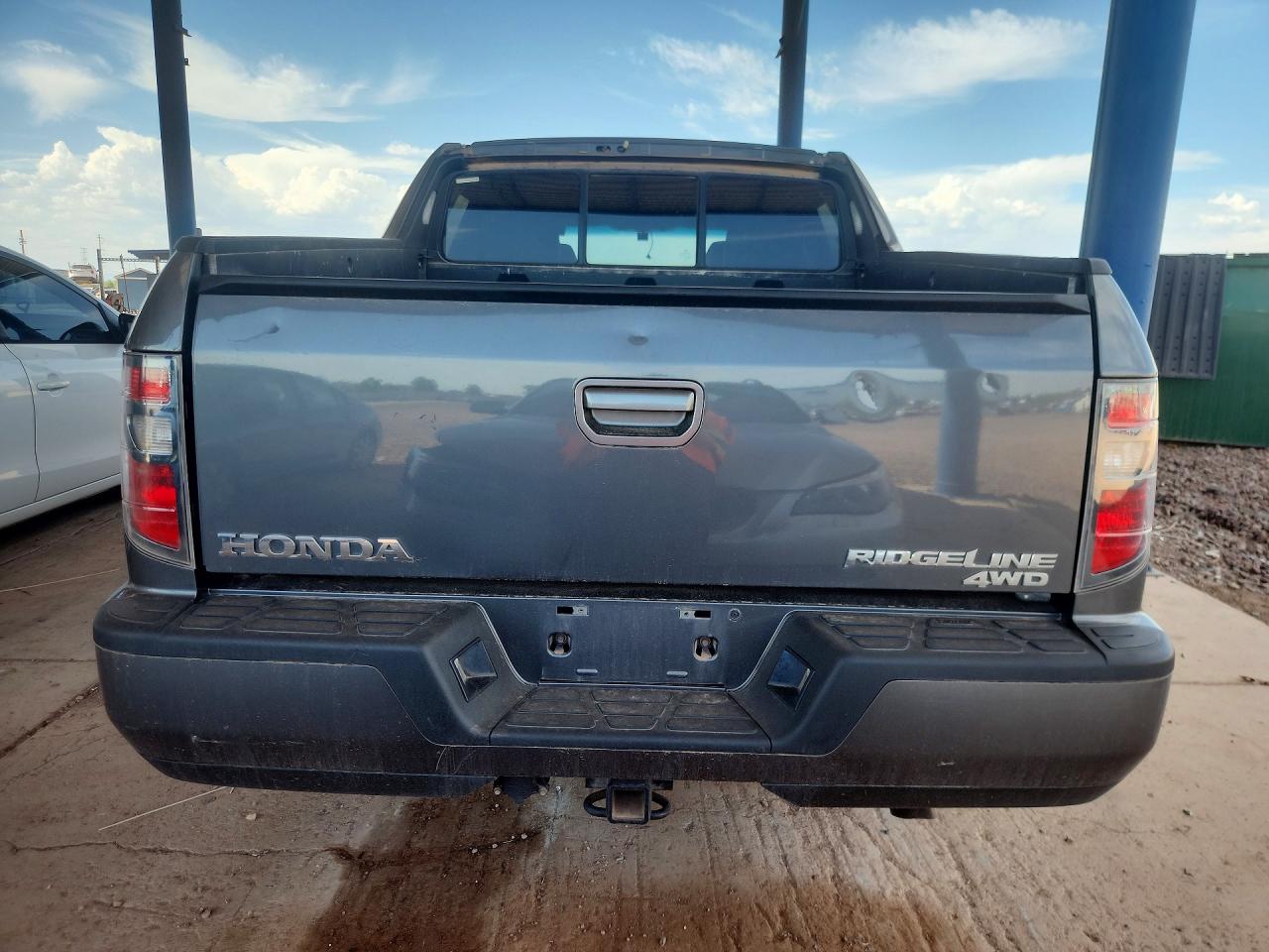 2012 Honda Ridgeline Rtl Серый vin: 5FPYK1F53CB001579