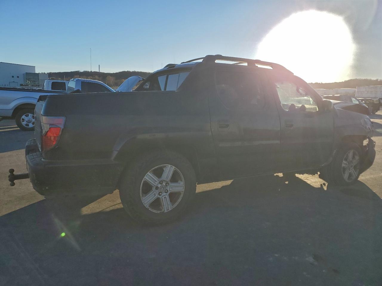 2012 Honda Ridgeline Rtl Black vin: 5FPYK1F53CB451247