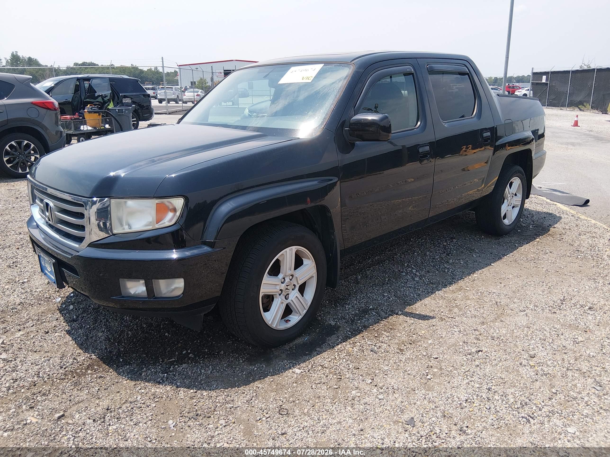 2013 Honda Ridgeline Rtl Черный vin: 5FPYK1F53DB002877