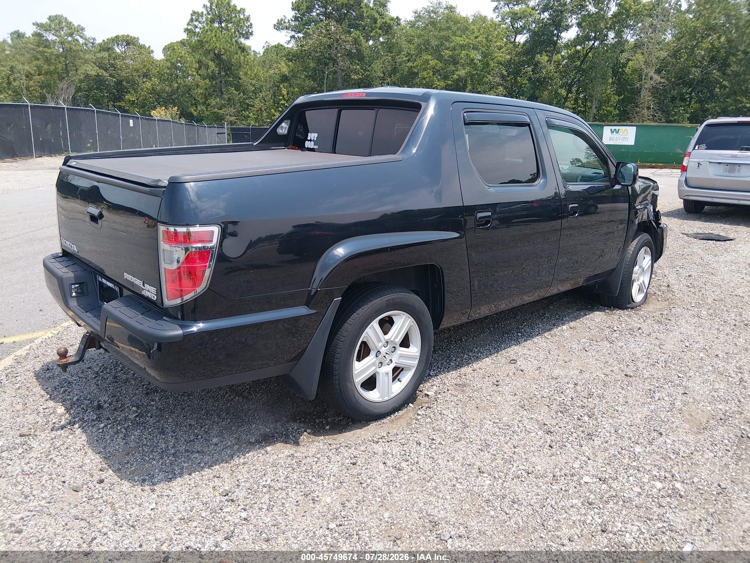 2013 Honda Ridgeline Rtl Черный vin: 5FPYK1F53DB002877