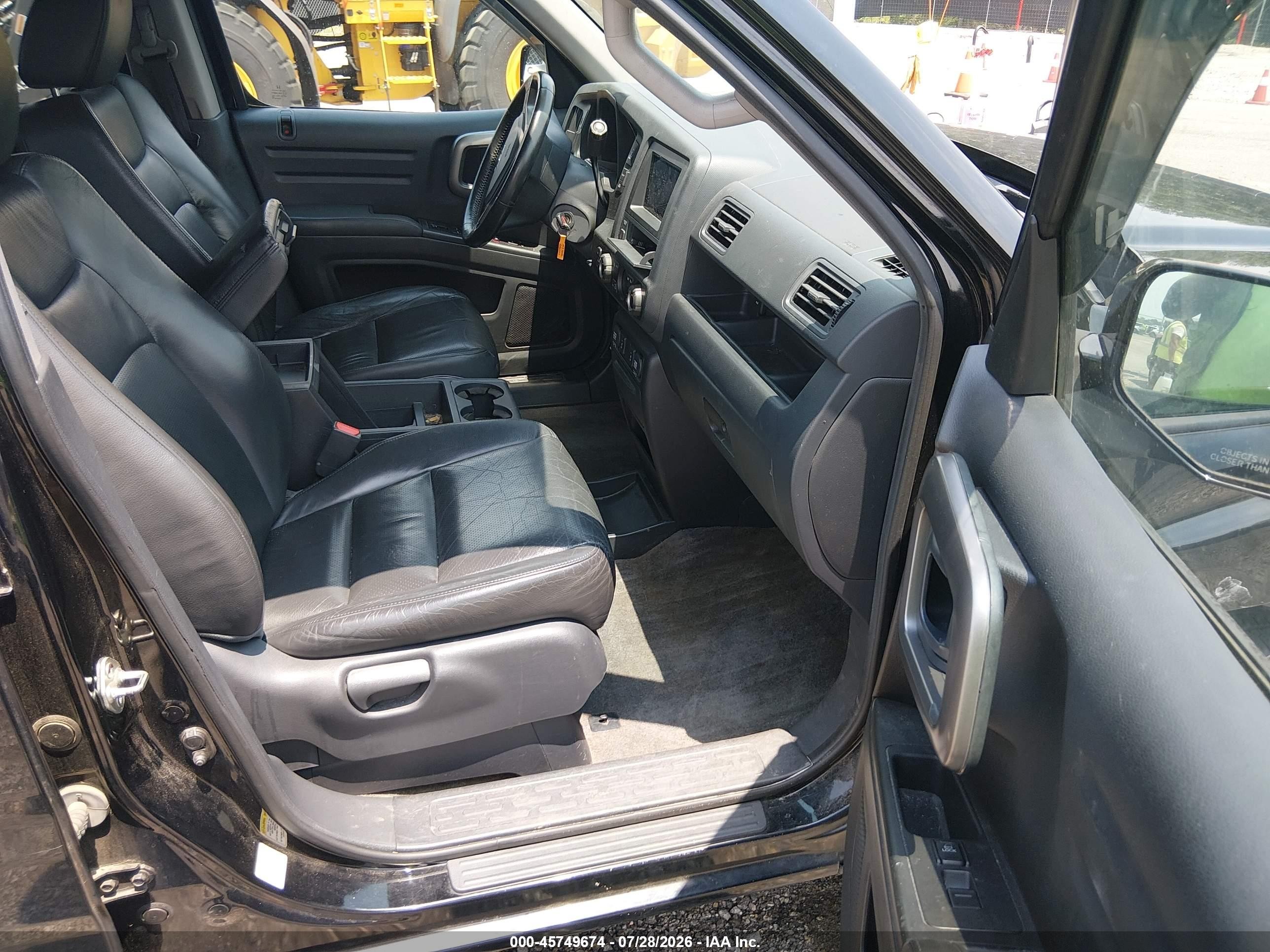 2013 Honda Ridgeline Rtl Черный vin: 5FPYK1F53DB002877