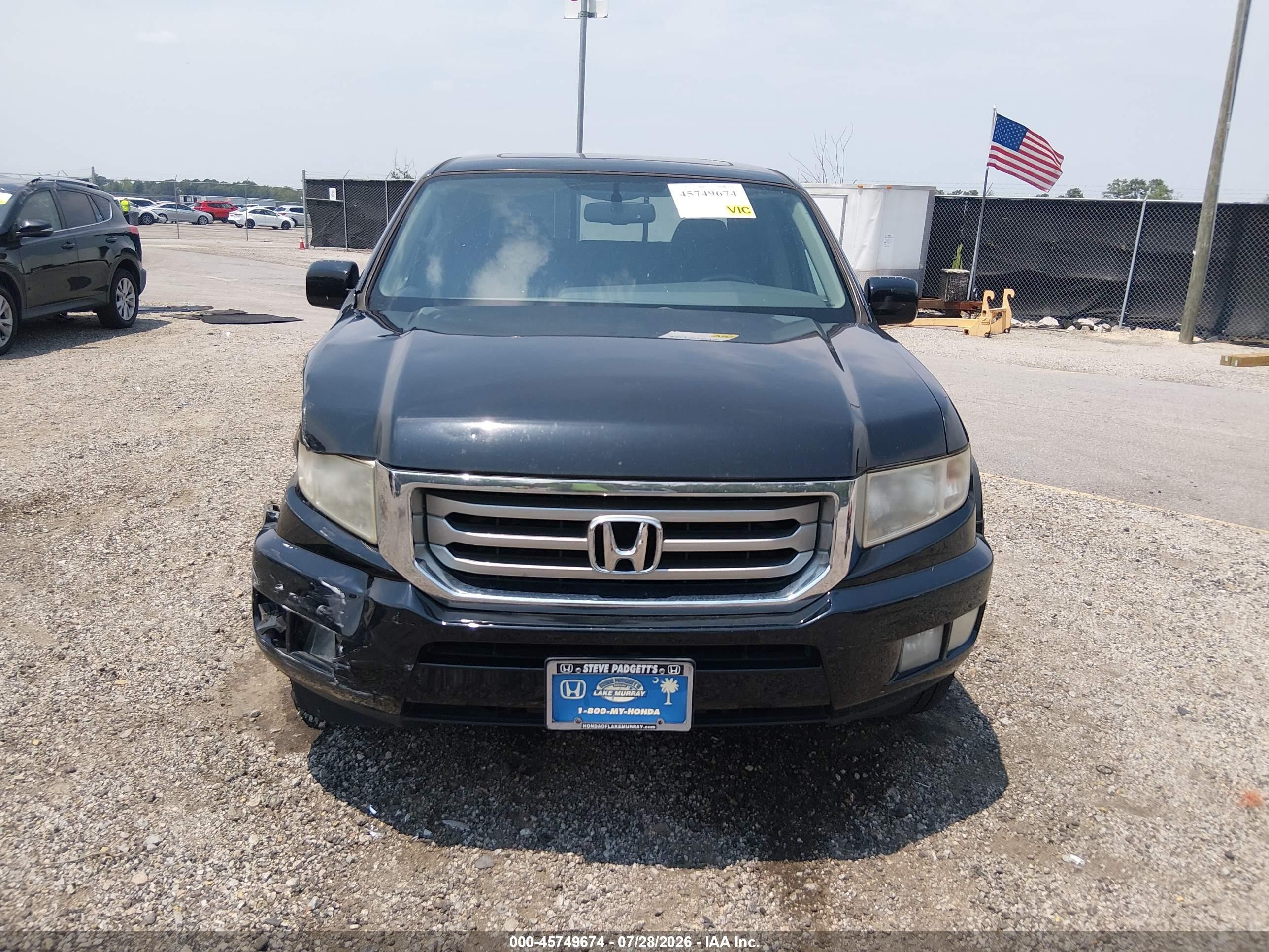 2013 Honda Ridgeline Rtl Черный vin: 5FPYK1F53DB002877
