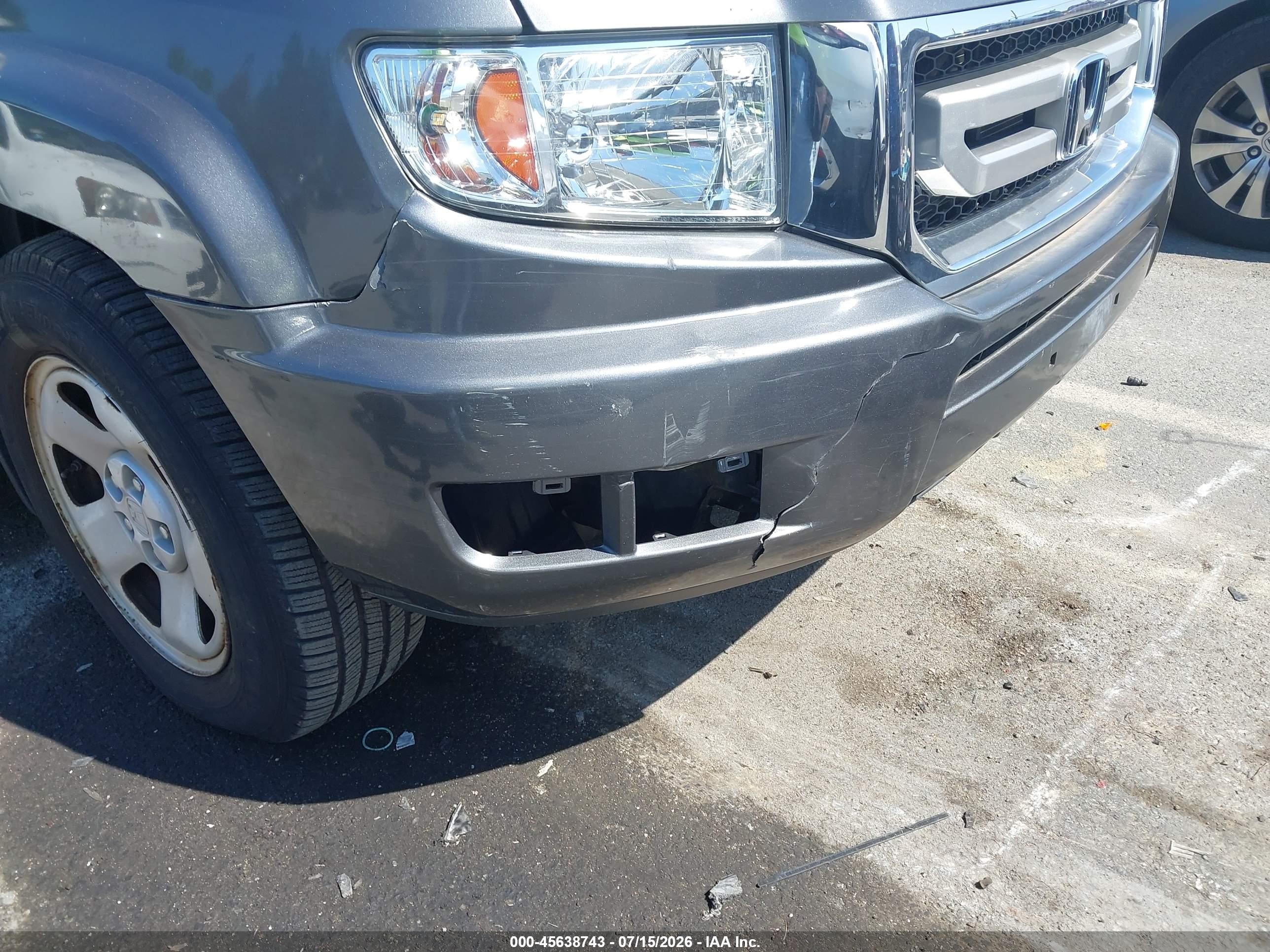 2010 Honda Ridgeline Rtl Серый vin: 5FPYK1F54AB001782