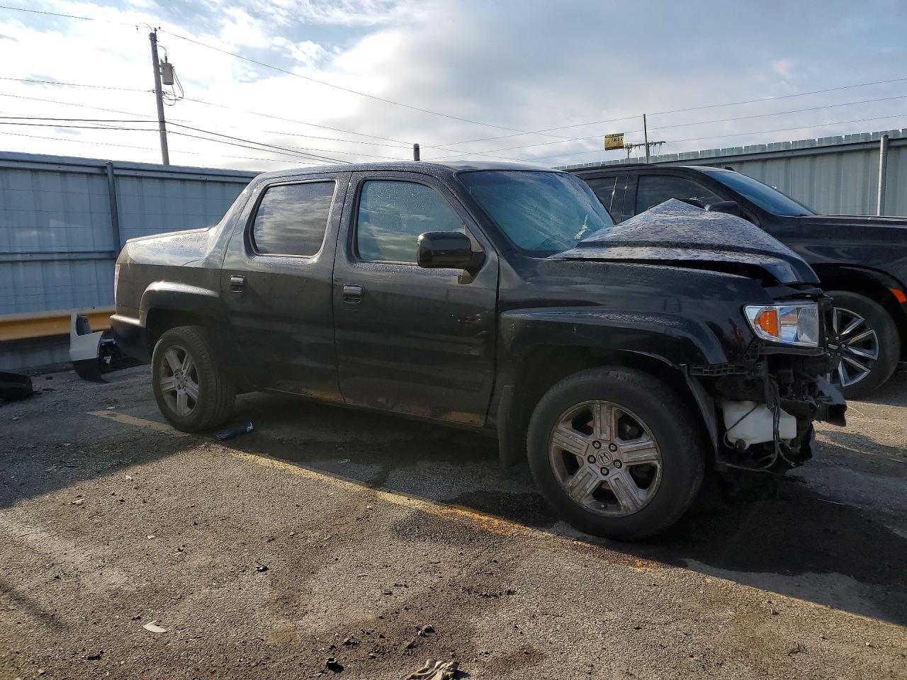 2011 Honda Ridgeline Rtl Черный vin: 5FPYK1F54BB009818