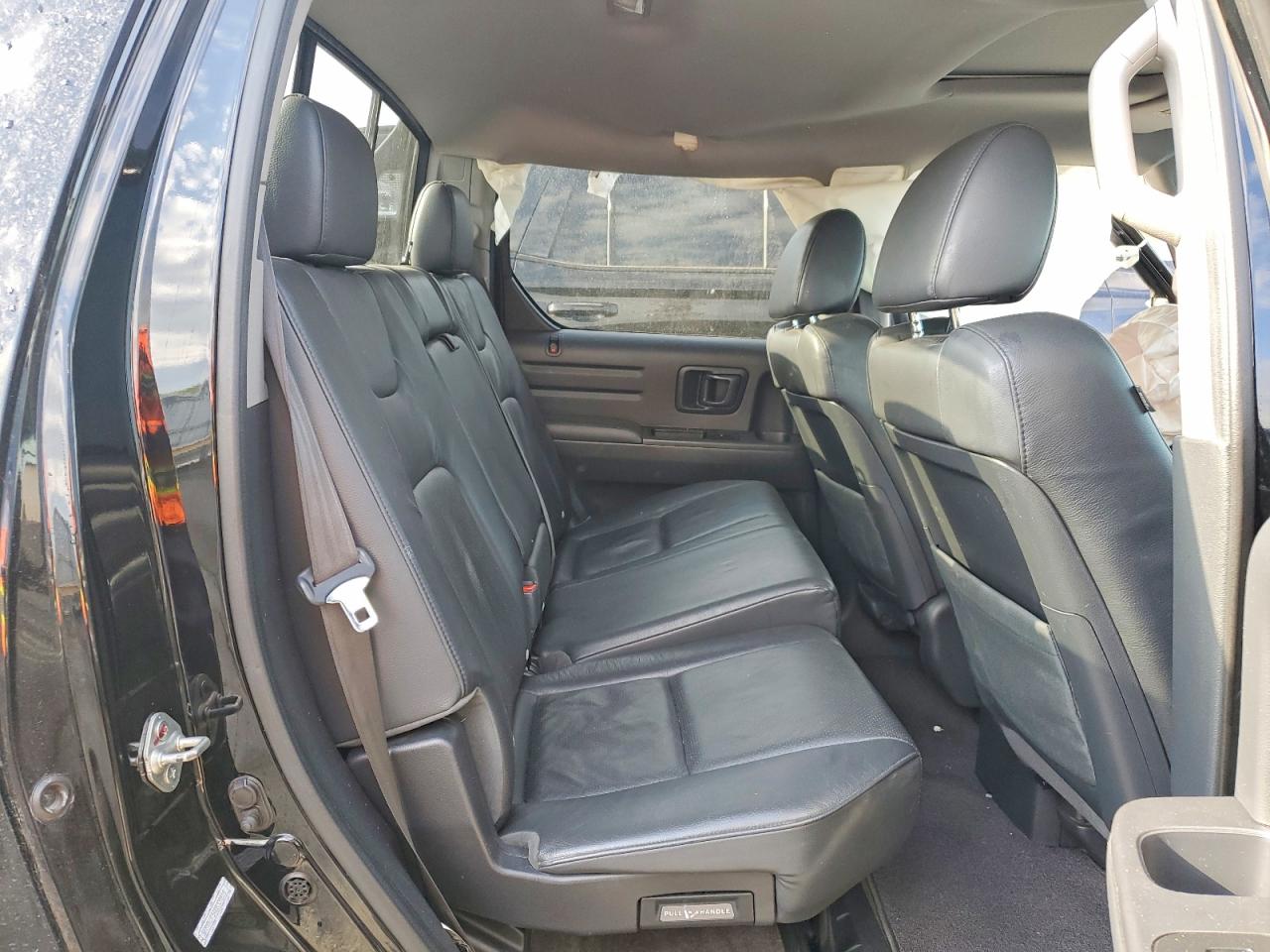 2011 Honda Ridgeline Rtl Черный vin: 5FPYK1F54BB009818