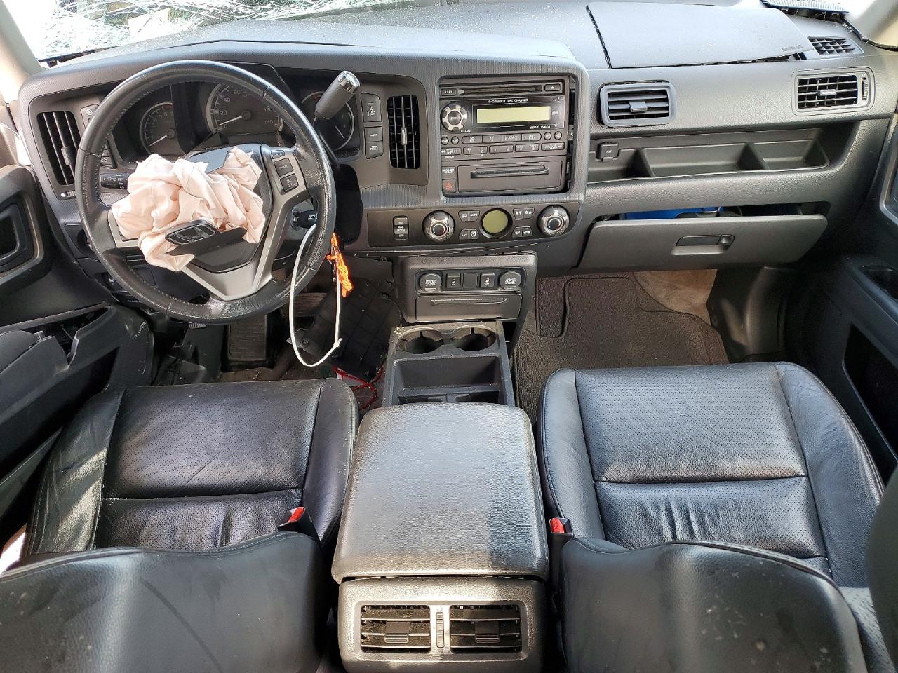 2011 Honda Ridgeline Rtl Черный vin: 5FPYK1F54BB009818