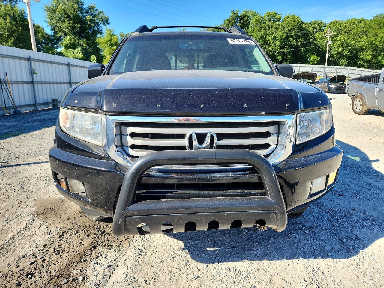 2012 Honda Ridgeline Black vin: 5FPYK1F54CB455453