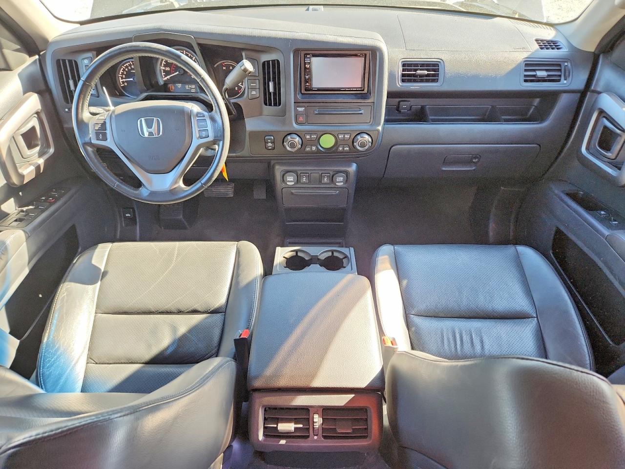 2012 Honda Ridgeline Black vin: 5FPYK1F54CB455453