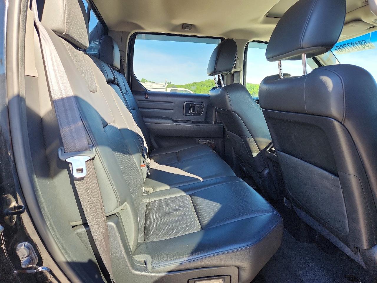 2012 Honda Ridgeline Black vin: 5FPYK1F54CB455453