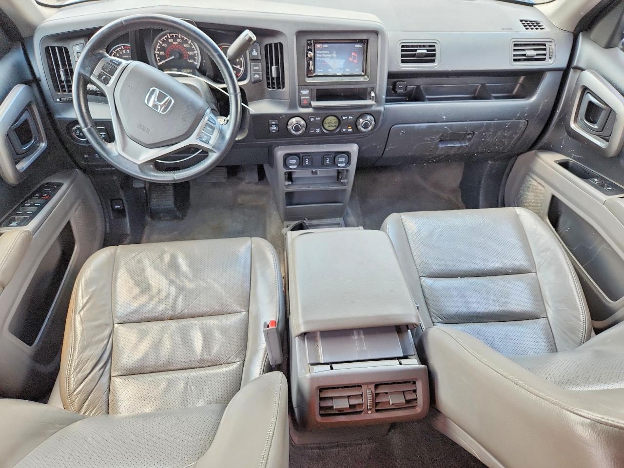 2014 Honda Ridgeline Rtl Blue vin: 5FPYK1F54EB001948