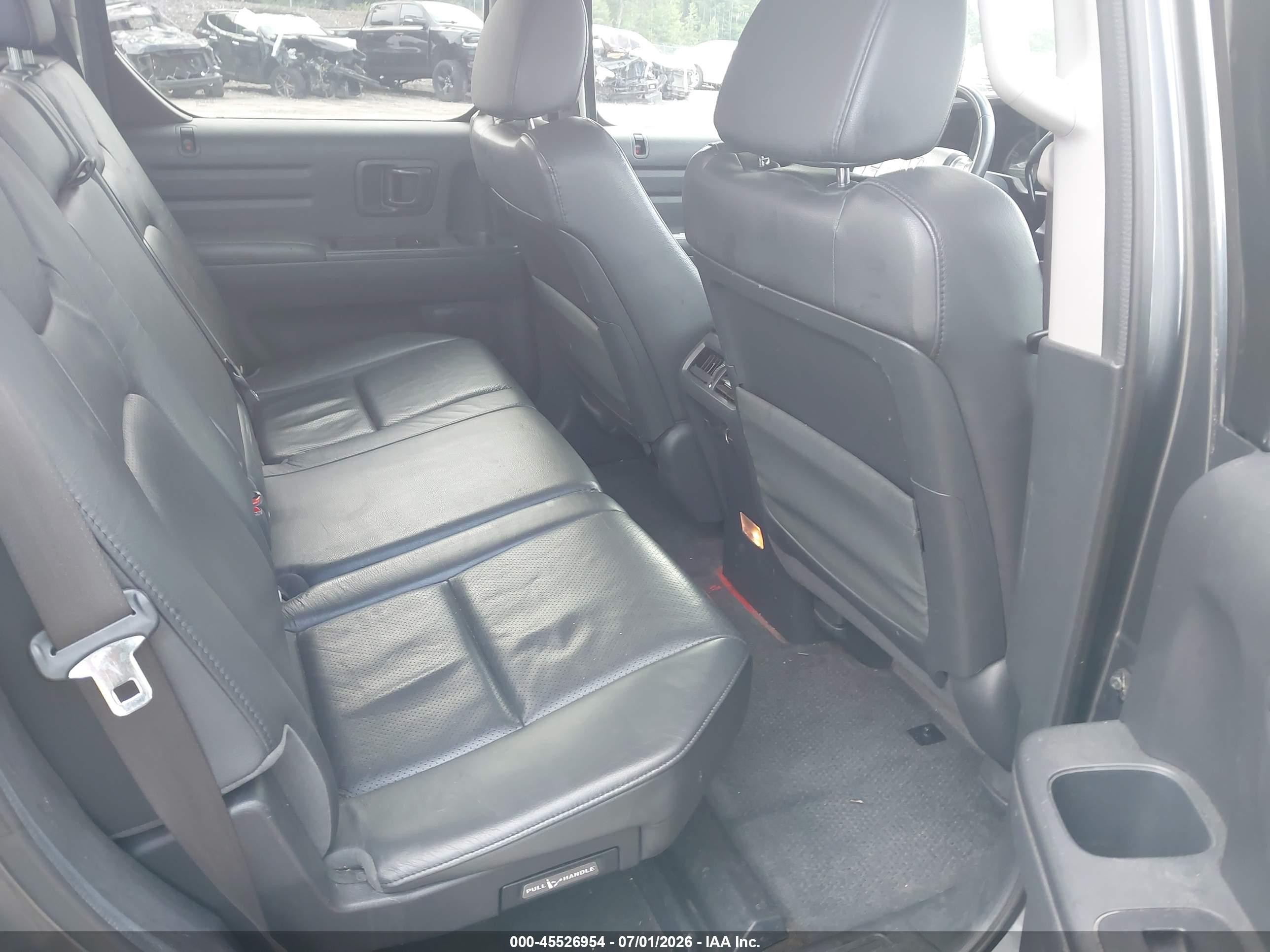 2010 Honda Ridgeline Rtl Gray vin: 5FPYK1F55AB009552