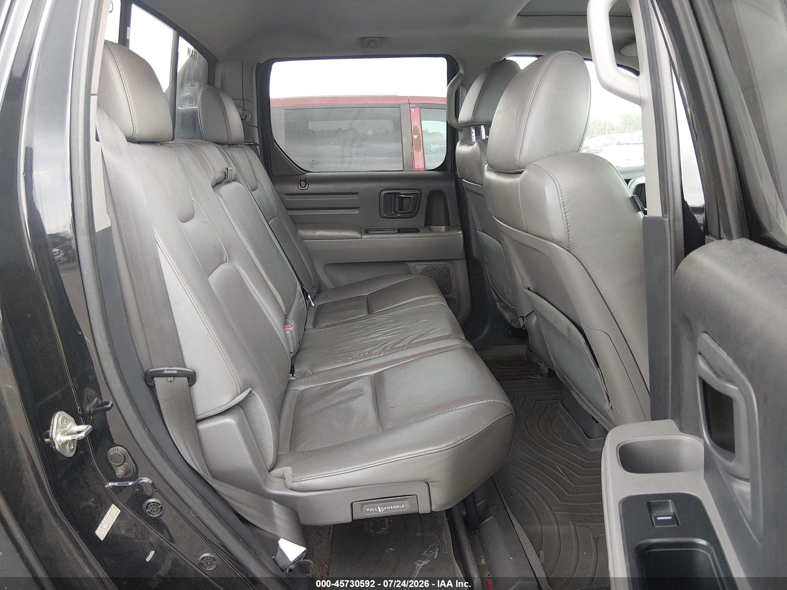 2011 Honda Ridgeline Rtl Black vin: 5FPYK1F55BB008323