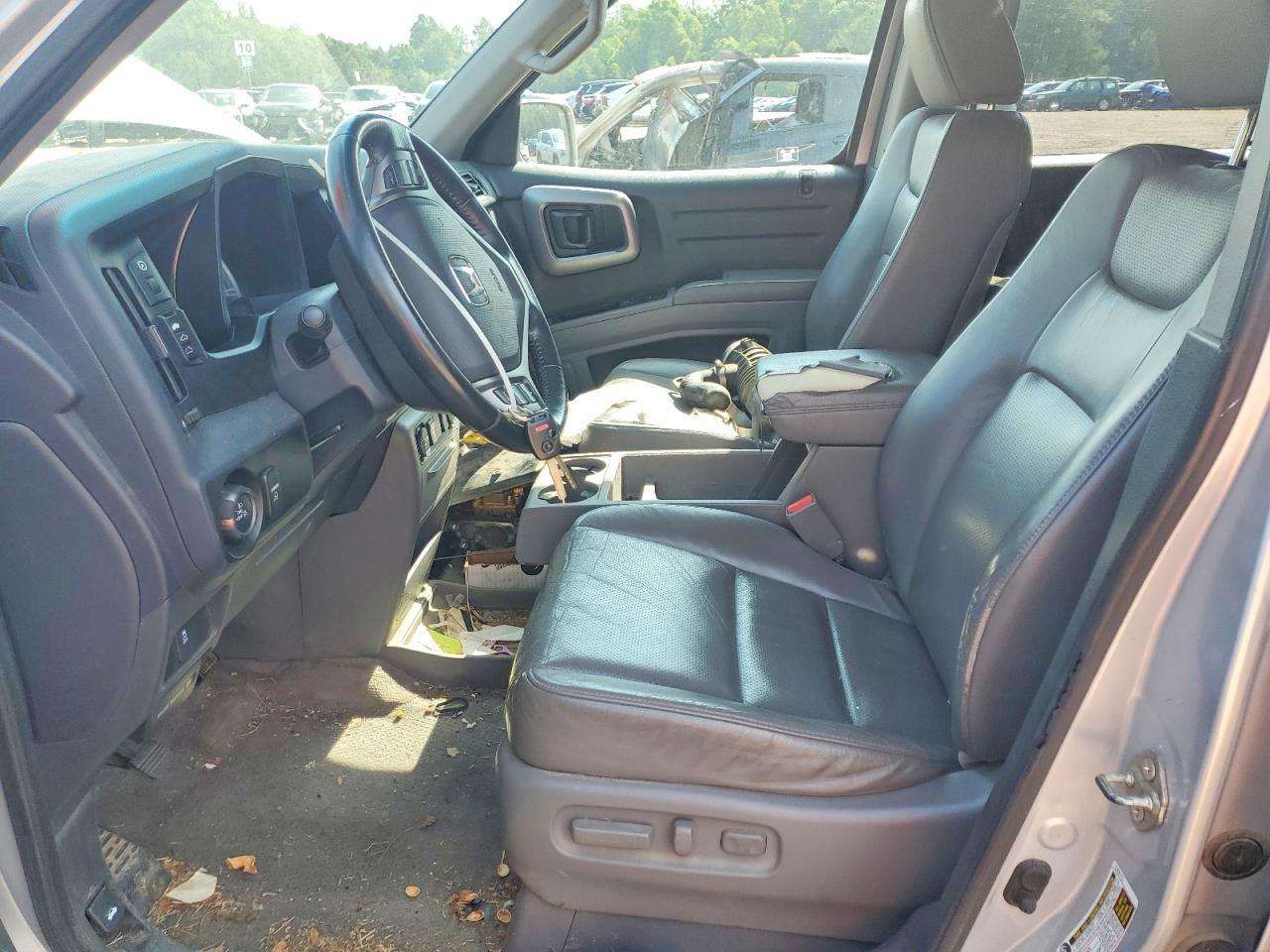 2012 Honda Ridgeline Rtl Серебряный vin: 5FPYK1F55CB452223
