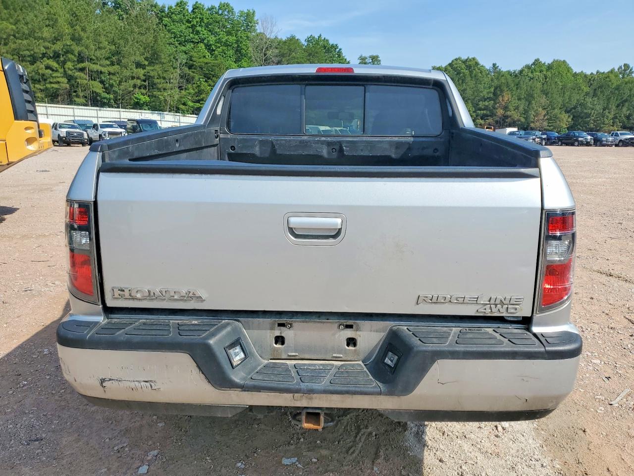 2012 Honda Ridgeline Rtl Серебряный vin: 5FPYK1F55CB452223
