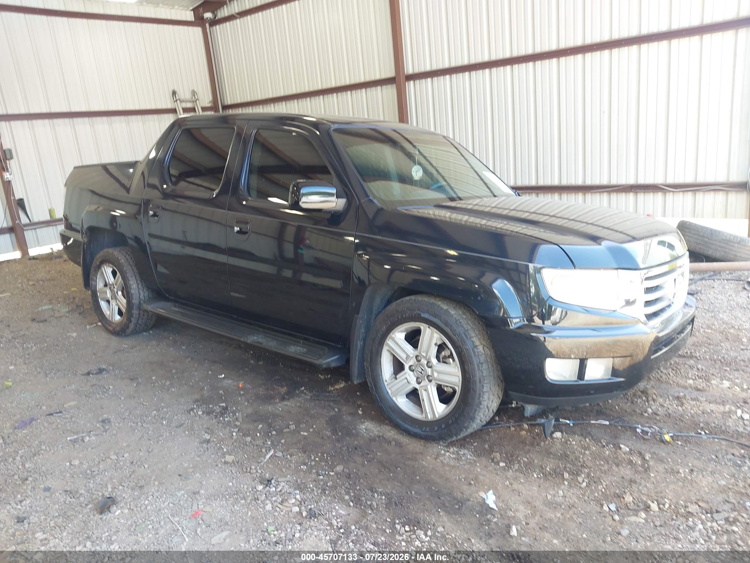 2014 Honda Ridgeline Rtl Black vin: 5FPYK1F55EB003076