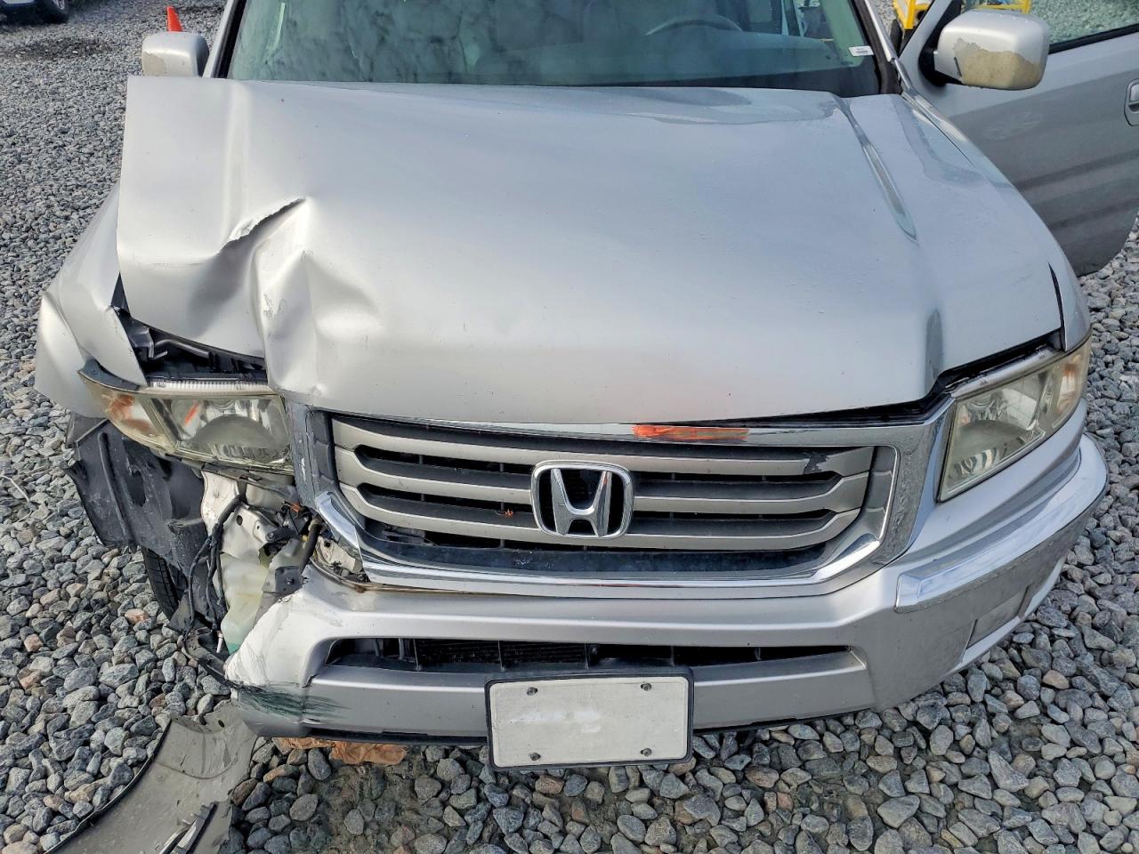 2014 Honda Ridgeline Rtl Серебряный vin: 5FPYK1F55EB006771