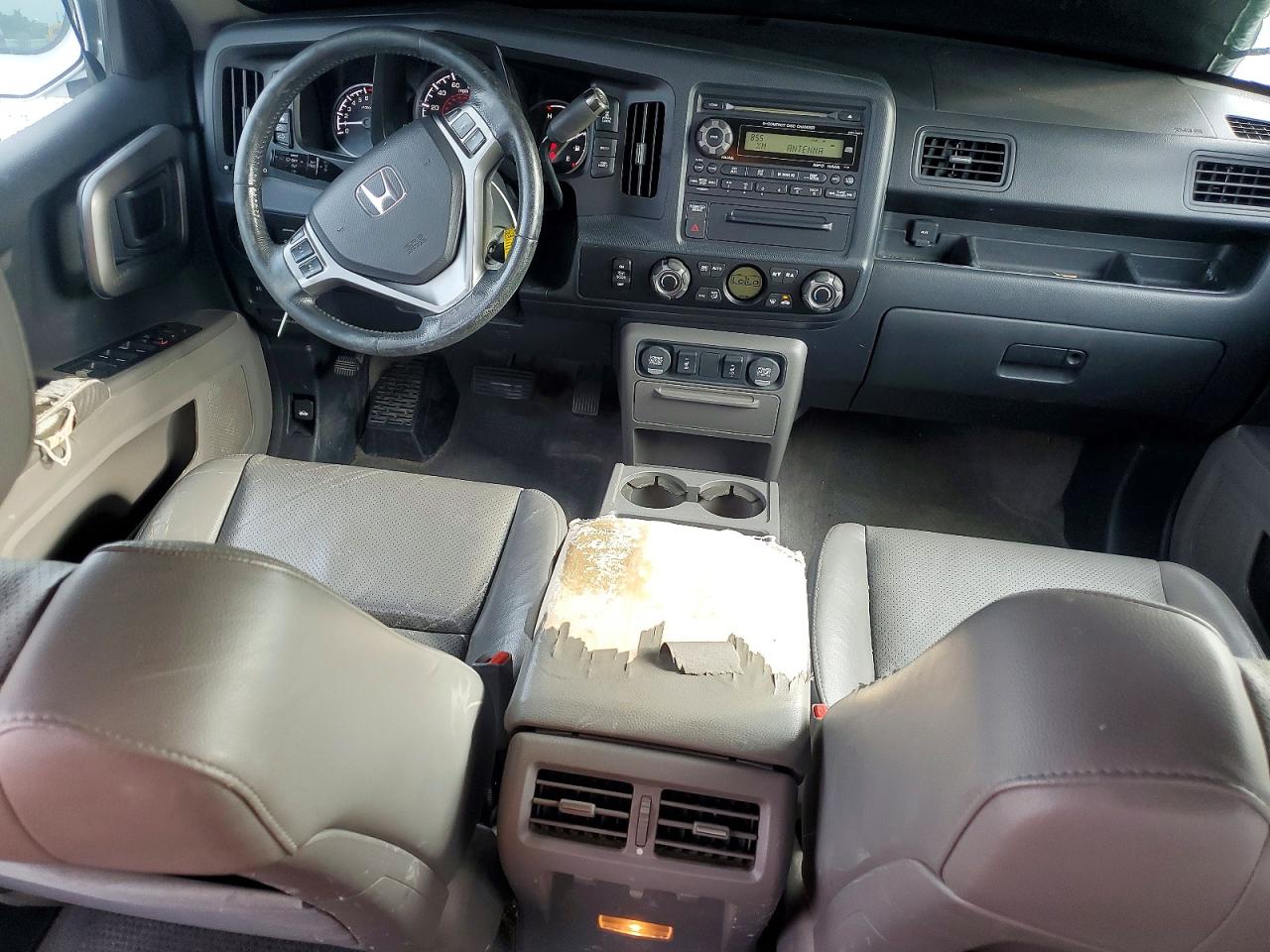 2014 Honda Ridgeline Rtl Серебряный vin: 5FPYK1F55EB006771