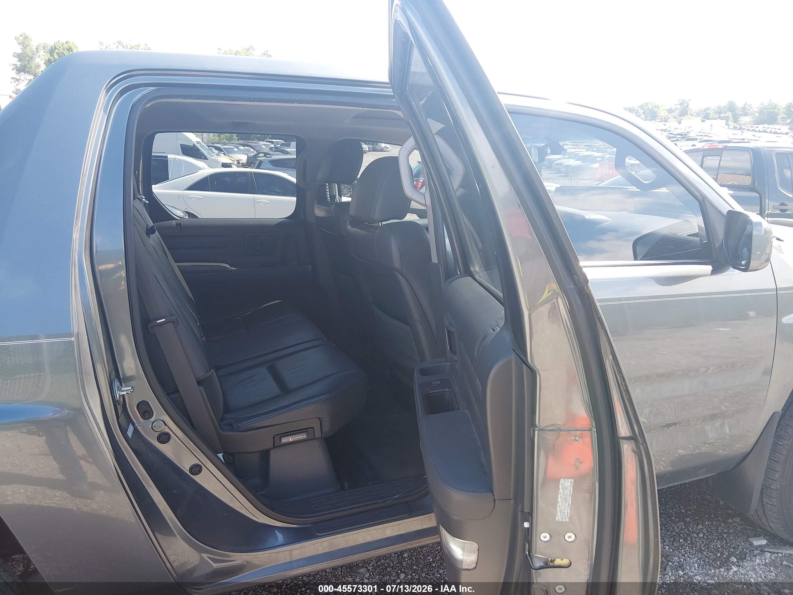 2011 Honda Ridgeline Rtl Gray vin: 5FPYK1F56BB007391