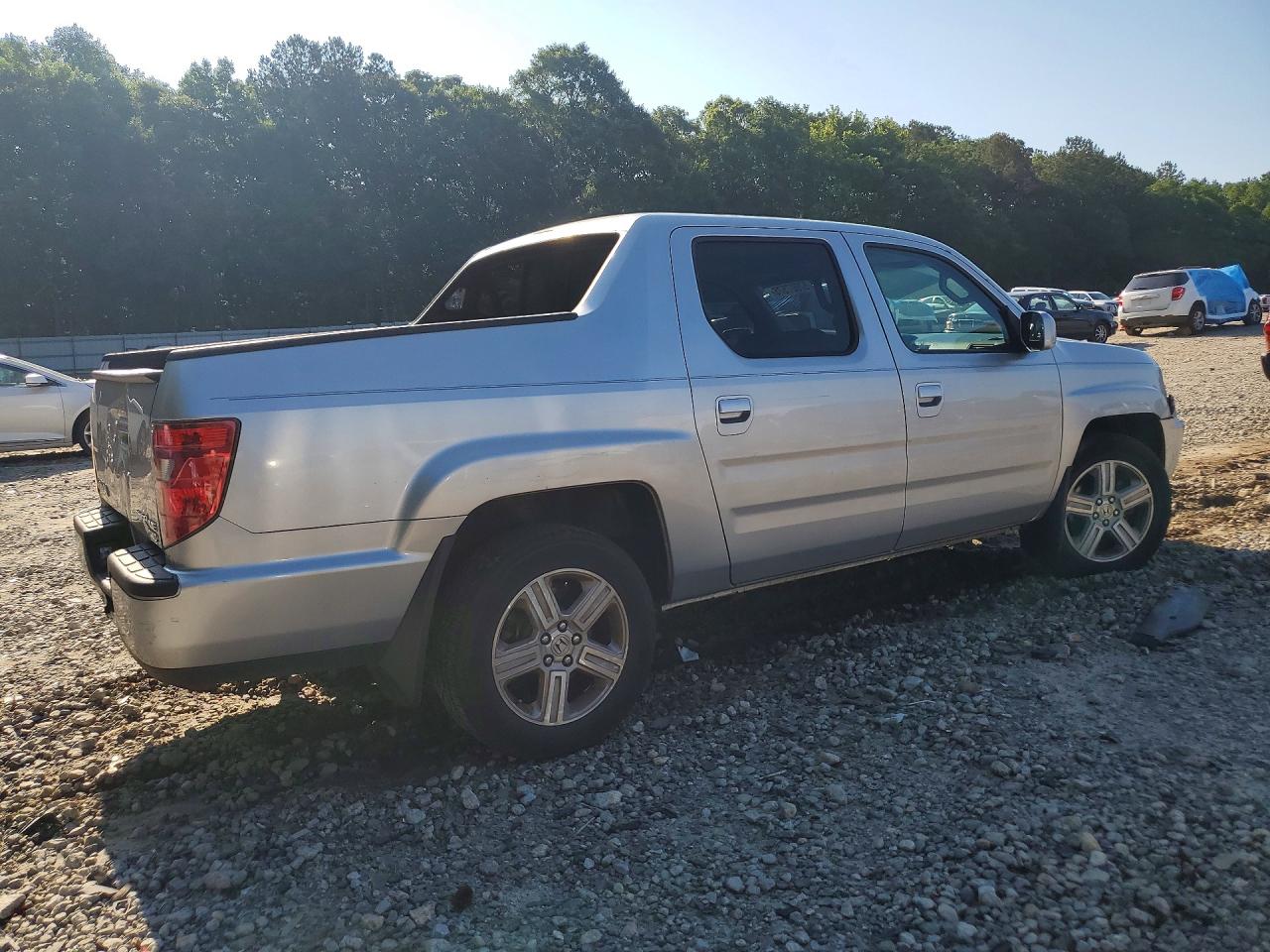 2011 Honda Ridgeline Rtl Silver vin: 5FPYK1F56BB454867
