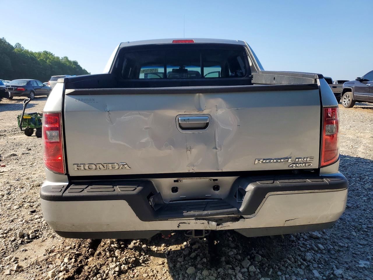 2011 Honda Ridgeline Rtl Silver vin: 5FPYK1F56BB454867