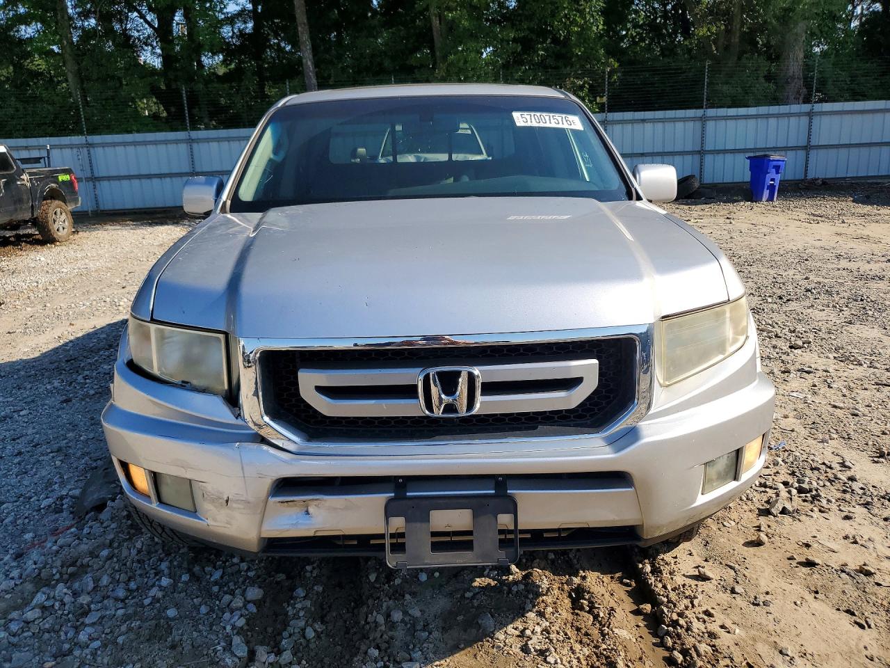 2011 Honda Ridgeline Rtl Silver vin: 5FPYK1F56BB454867