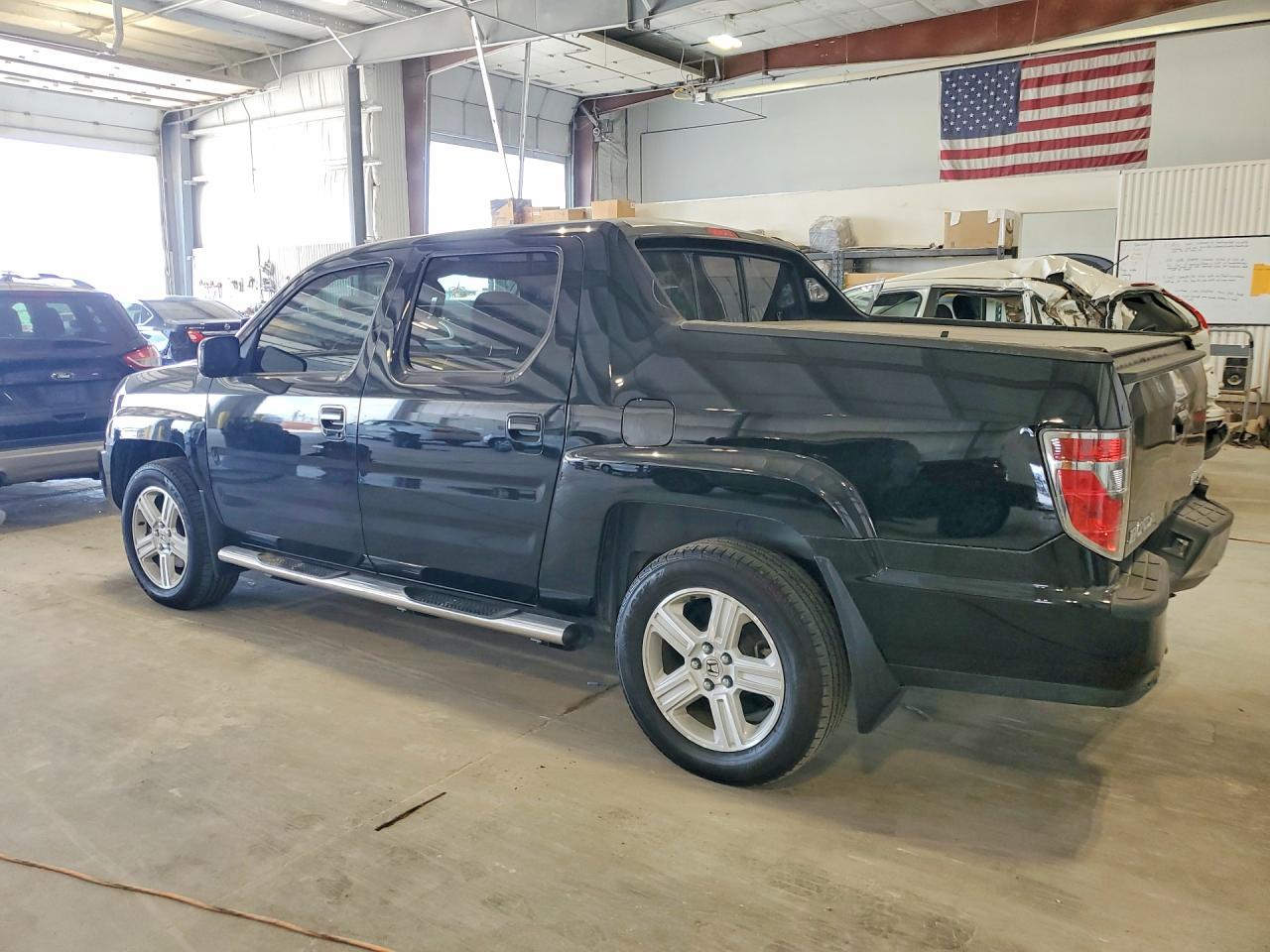 2013 Honda Ridgeline Rtl Black vin: 5FPYK1F56DB016918