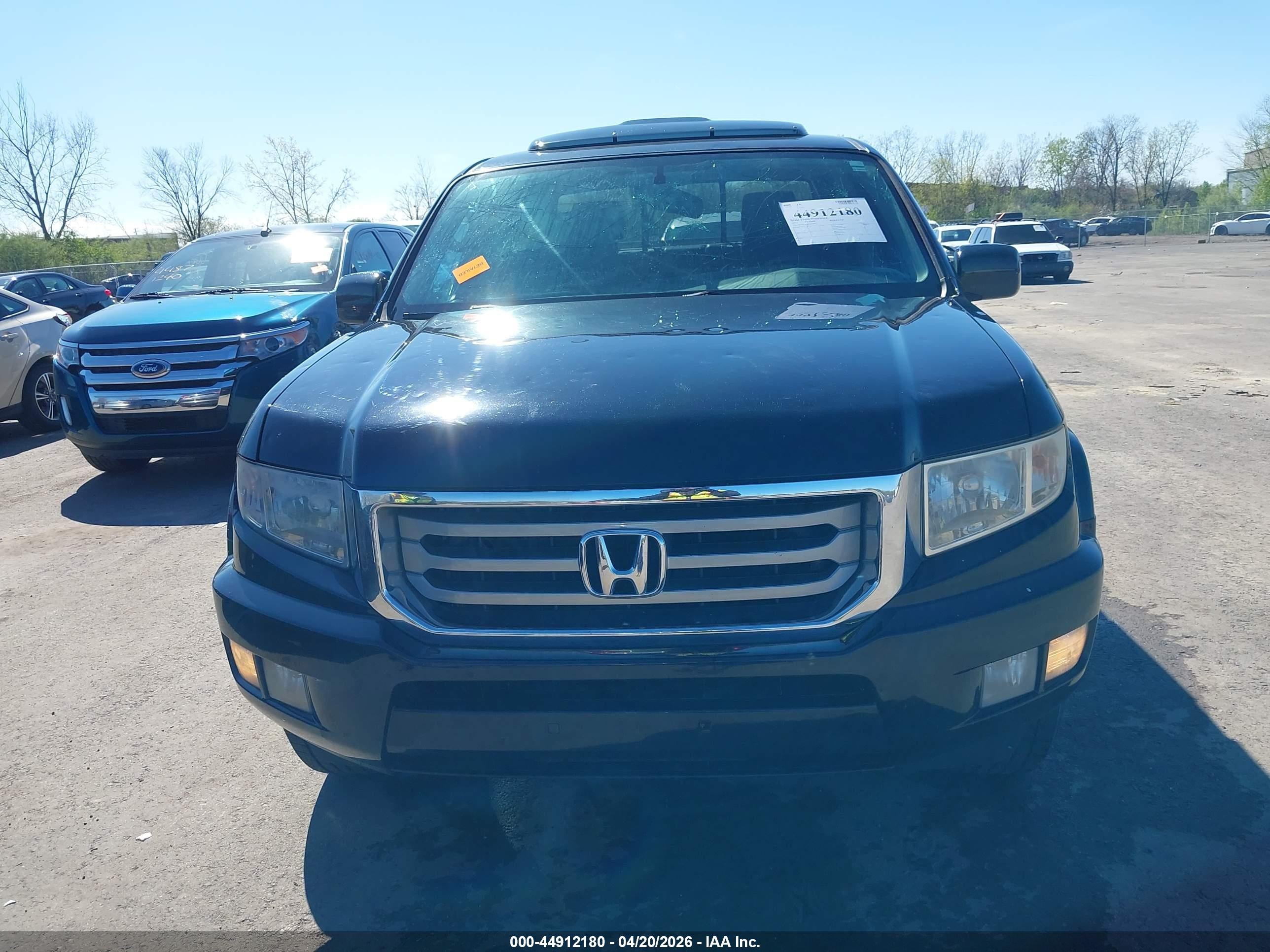 2013 Honda Ridgeline Rtl Black vin: 5FPYK1F56DB018801