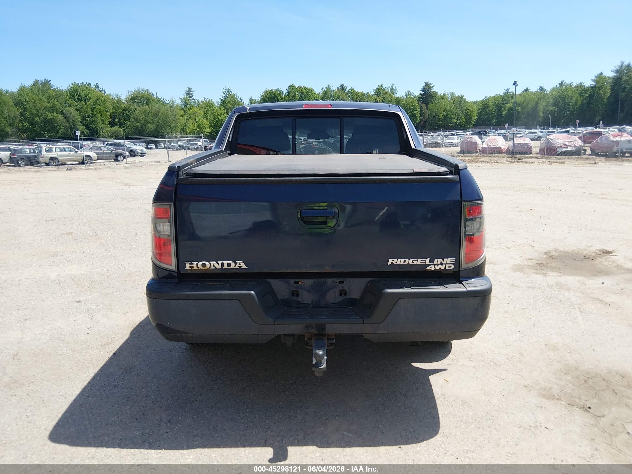 2014 Honda Ridgeline Rtl Blue vin: 5FPYK1F56EB002521