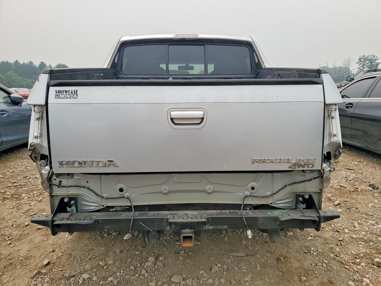 2010 Honda Ridgeline Rtl Серебряный vin: 5FPYK1F57AB002280