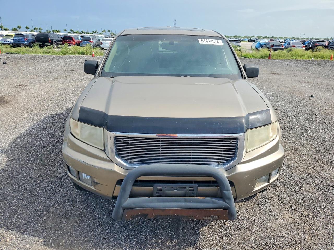 2010 Honda Ridgeline Rtl Желто-коричневый vin: 5FPYK1F57AB008516