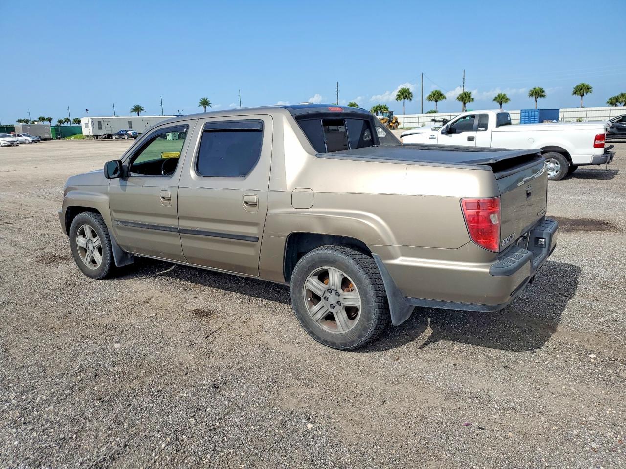 2010 Honda Ridgeline Rtl Желто-коричневый vin: 5FPYK1F57AB008516