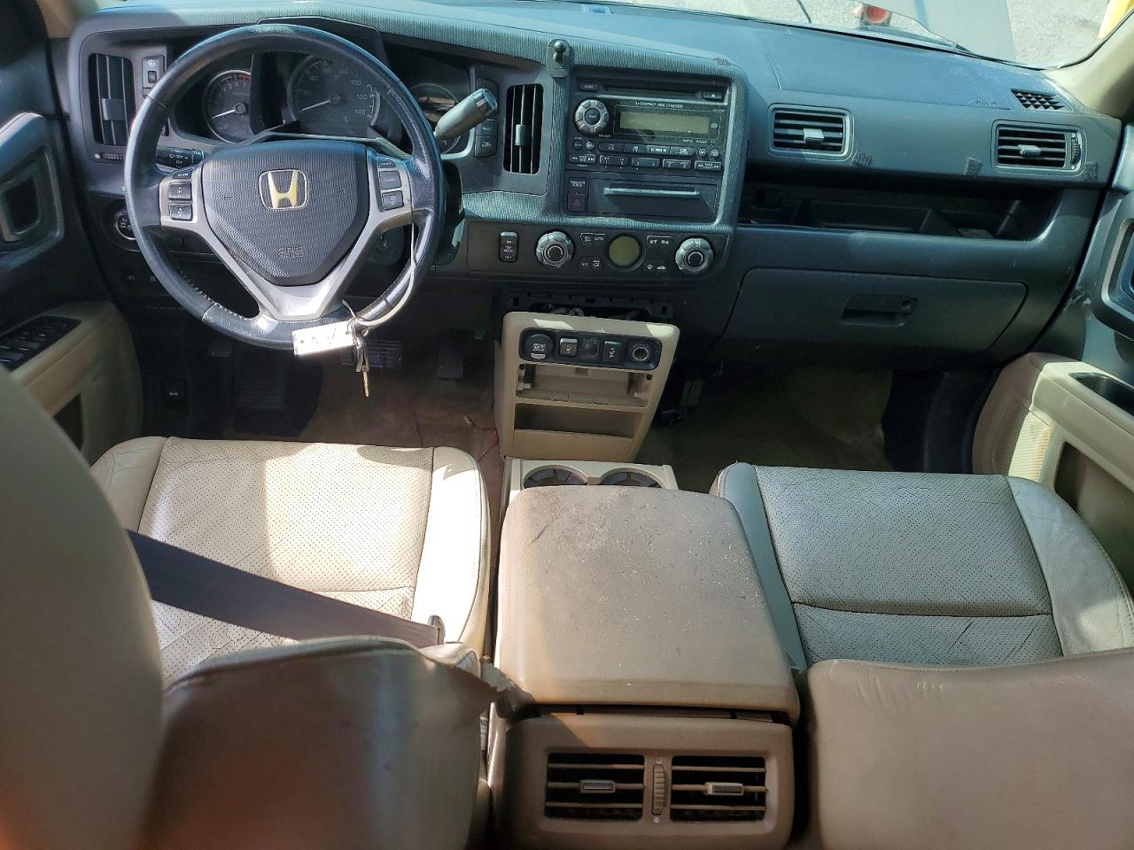 2010 Honda Ridgeline Rtl Желто-коричневый vin: 5FPYK1F57AB008516