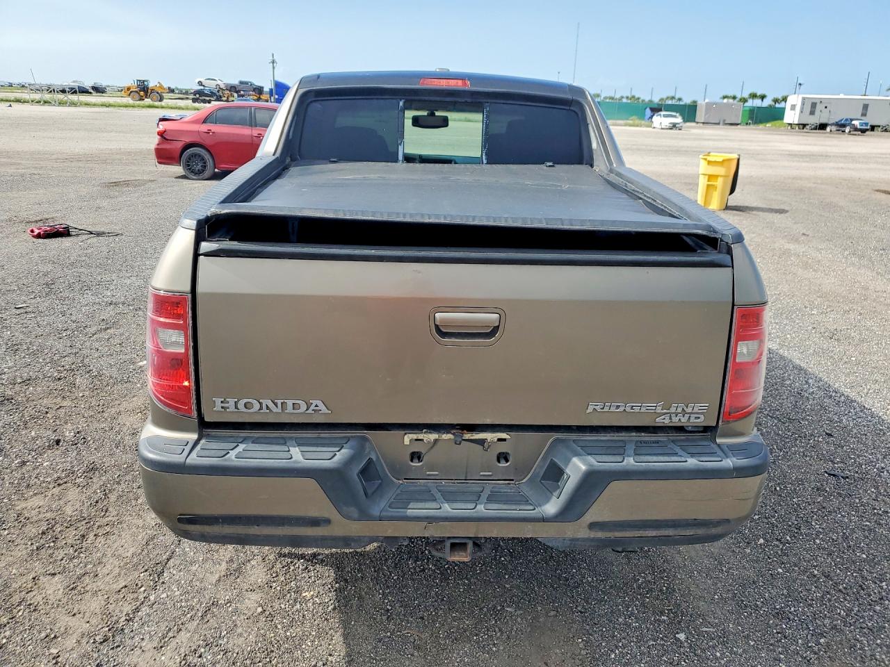 2010 Honda Ridgeline Rtl Желто-коричневый vin: 5FPYK1F57AB008516