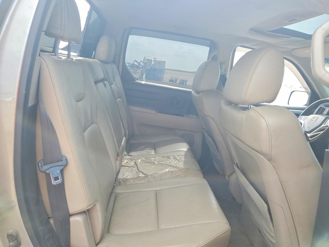 2010 Honda Ridgeline Rtl Желто-коричневый vin: 5FPYK1F57AB008516