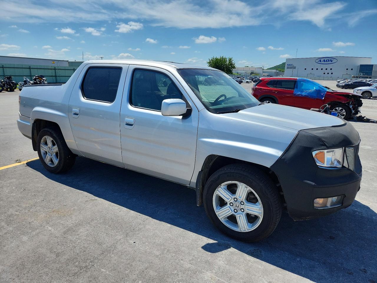2011 Honda Ridgeline Rtl Серебряный vin: 5FPYK1F57BB008789