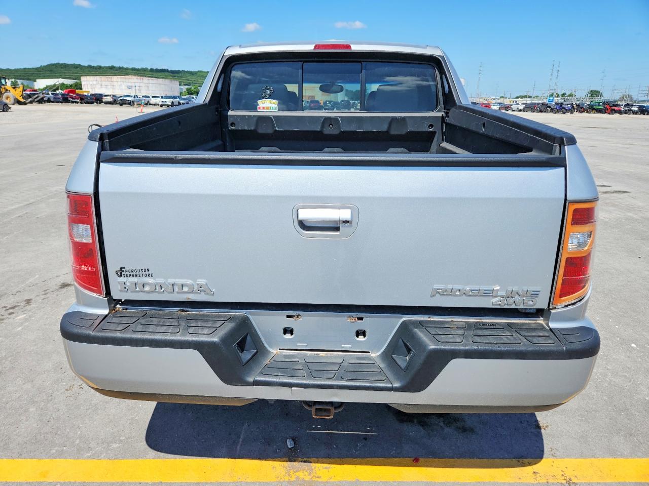 2011 Honda Ridgeline Rtl Серебряный vin: 5FPYK1F57BB008789