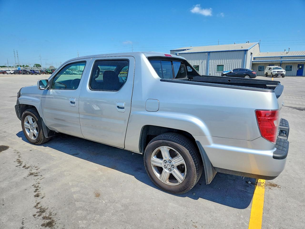2011 Honda Ridgeline Rtl Серебряный vin: 5FPYK1F57BB008789