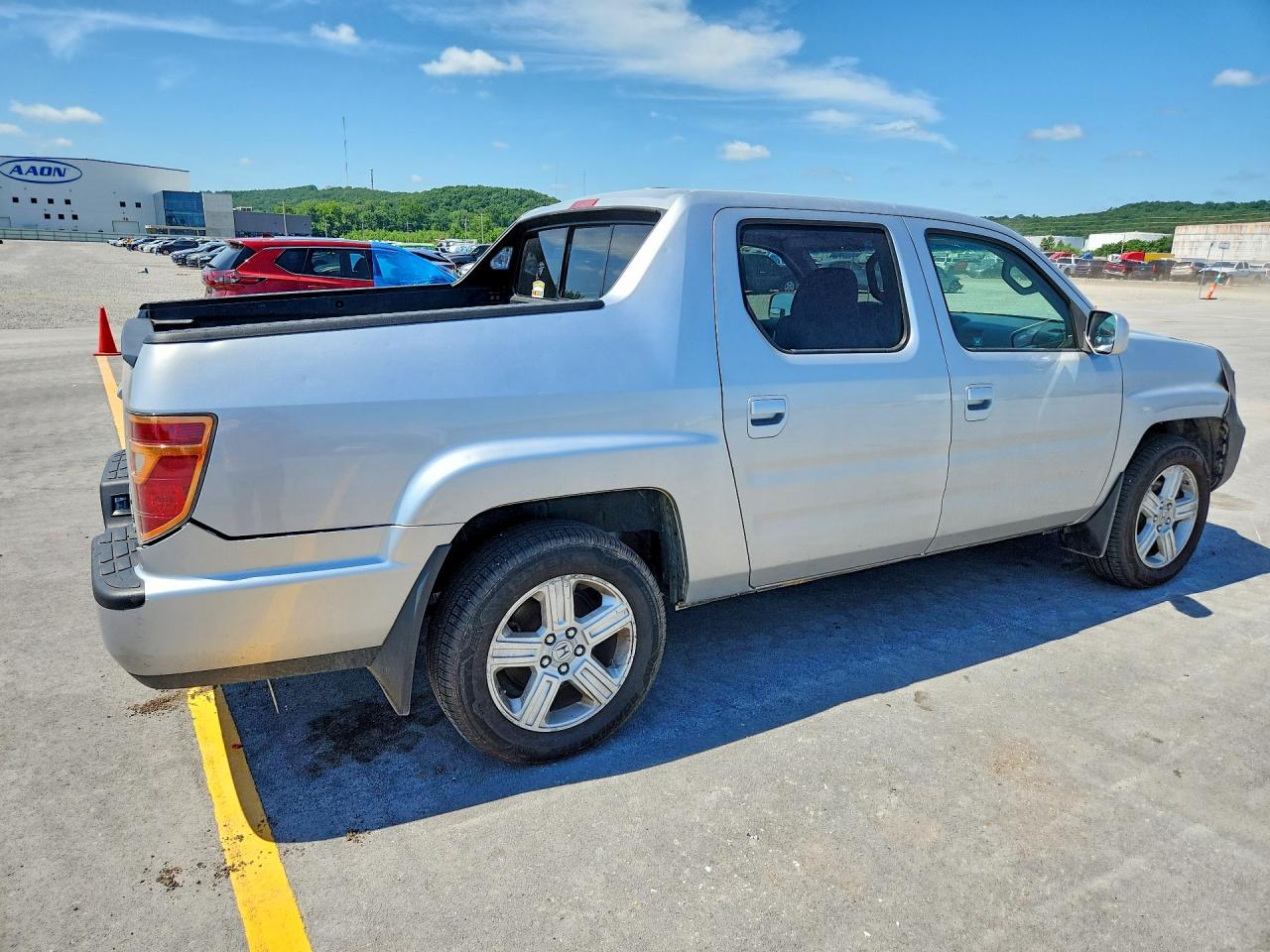 2011 Honda Ridgeline Rtl Серебряный vin: 5FPYK1F57BB008789