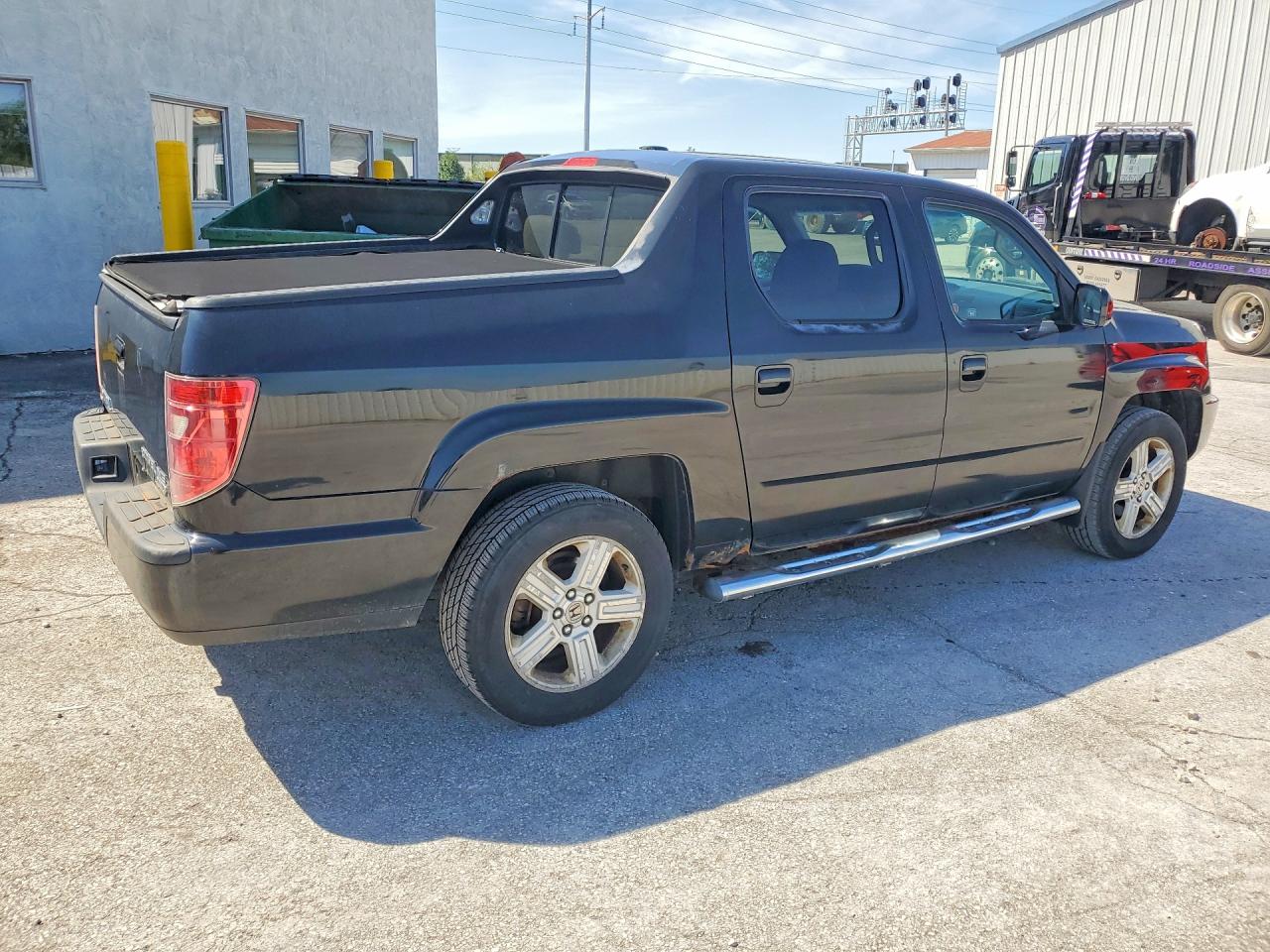 2011 Honda Ridgeline Rtl Black vin: 5FPYK1F57BB501193