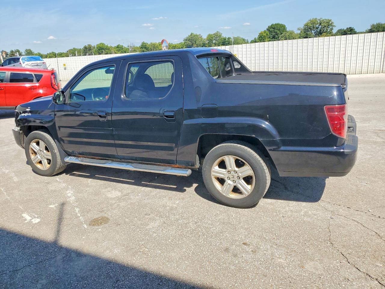 2011 Honda Ridgeline Rtl Black vin: 5FPYK1F57BB501193