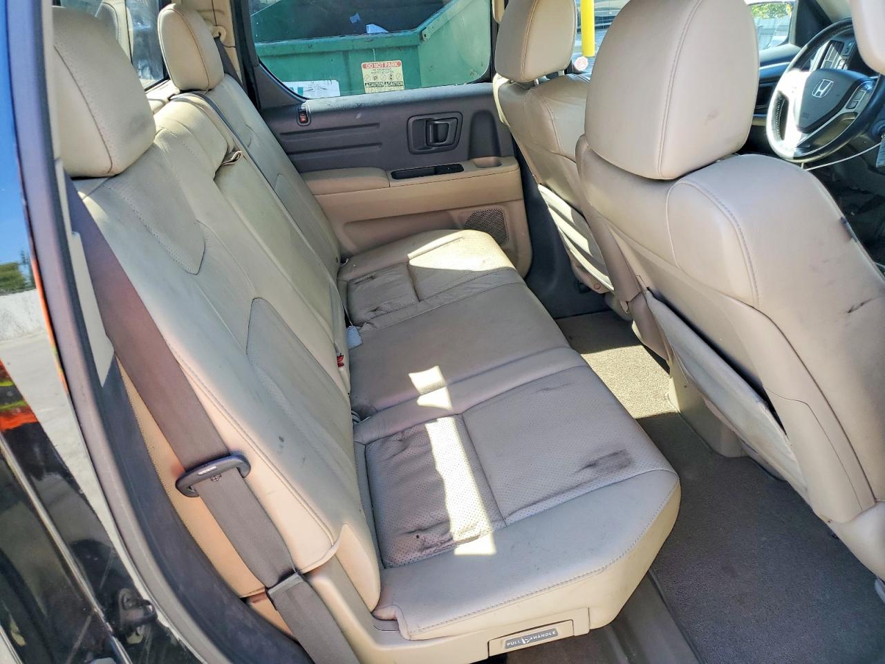 2011 Honda Ridgeline Rtl Black vin: 5FPYK1F57BB501193