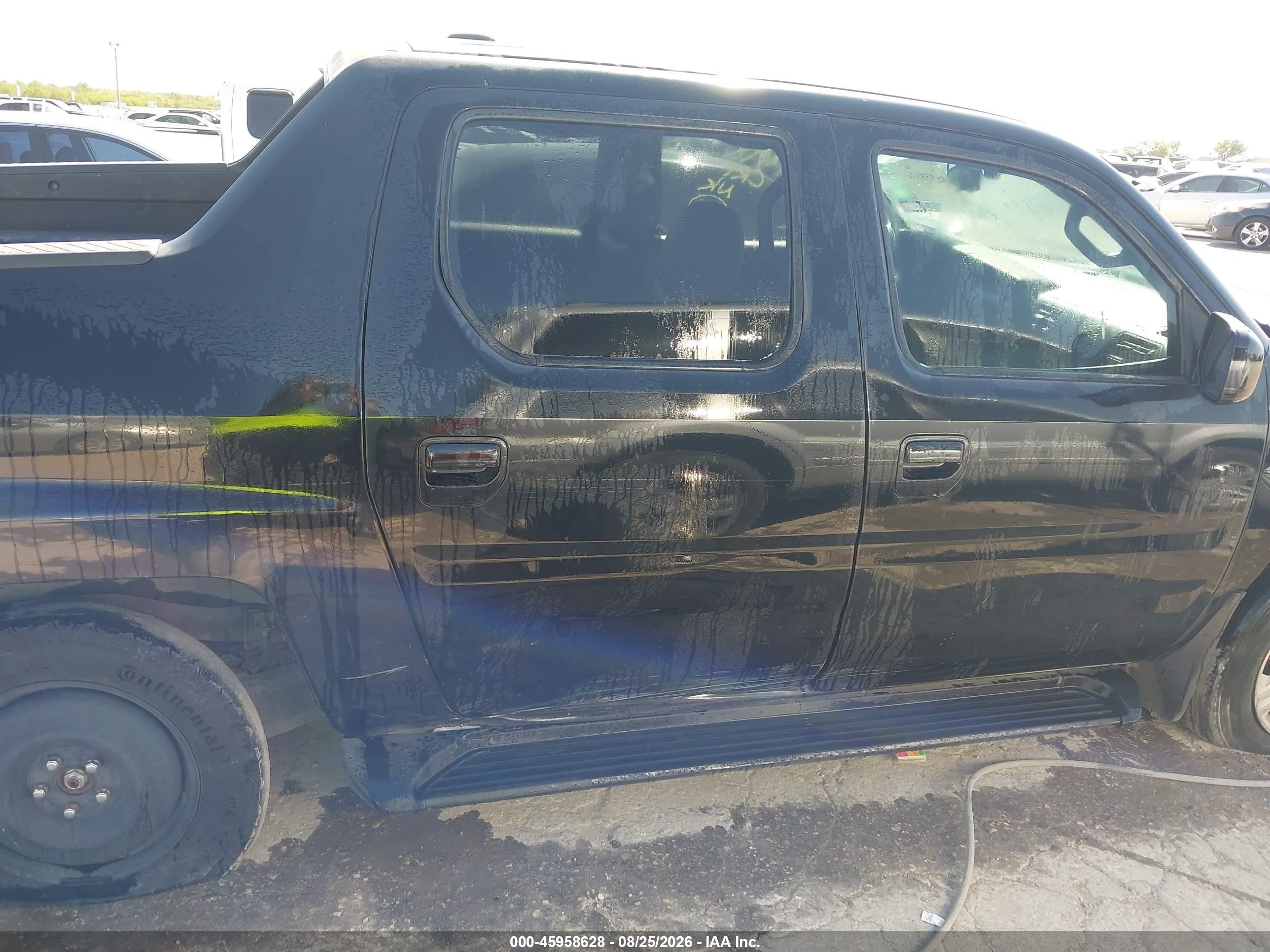 2012 Honda Ridgeline Rtl Black vin: 5FPYK1F57CB004162