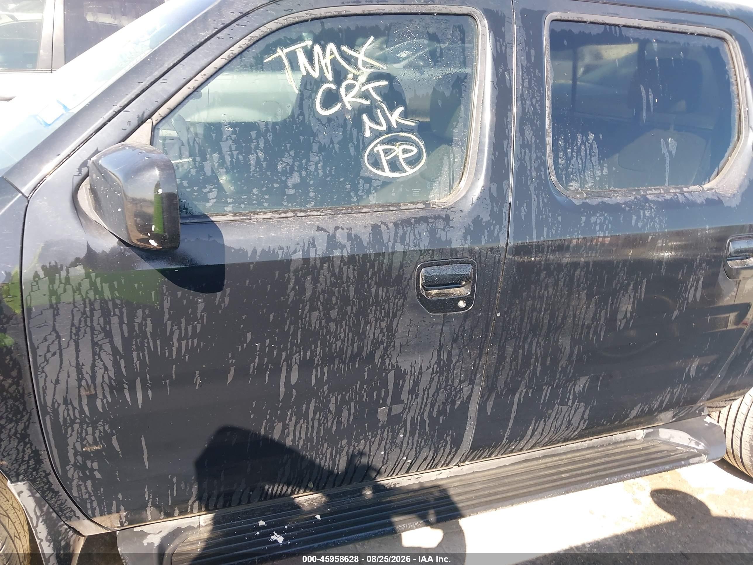 2012 Honda Ridgeline Rtl Black vin: 5FPYK1F57CB004162