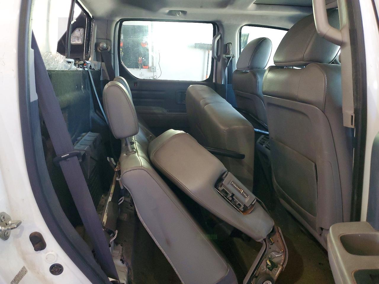 2012 Honda Ridgeline Rtl White vin: 5FPYK1F57CB452854