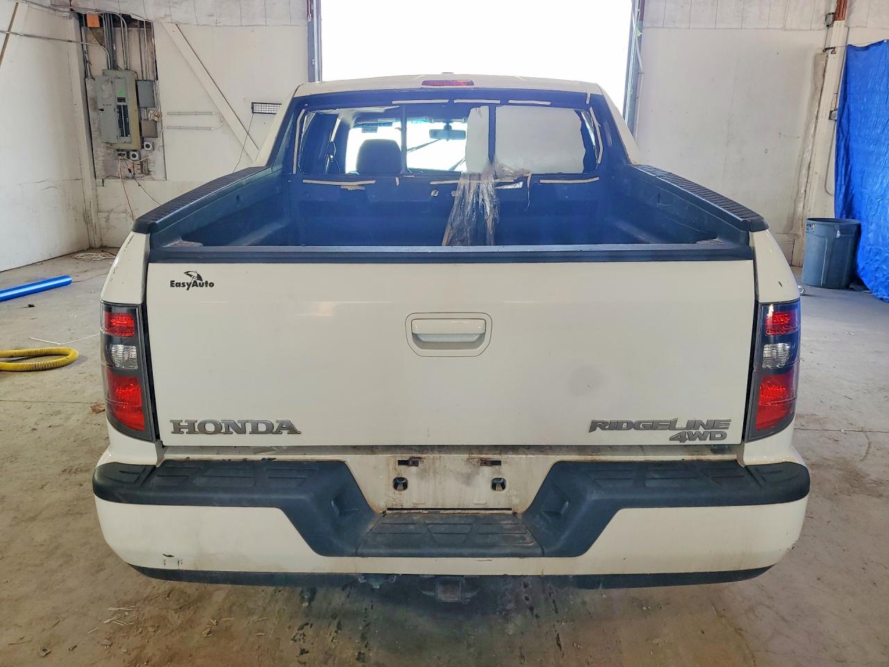 2012 Honda Ridgeline Rtl White vin: 5FPYK1F57CB452854
