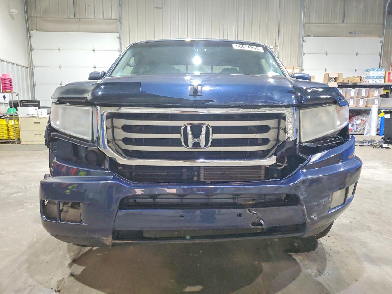 2012 Honda Ridgeline Rtl Blue vin: 5FPYK1F57CB458119