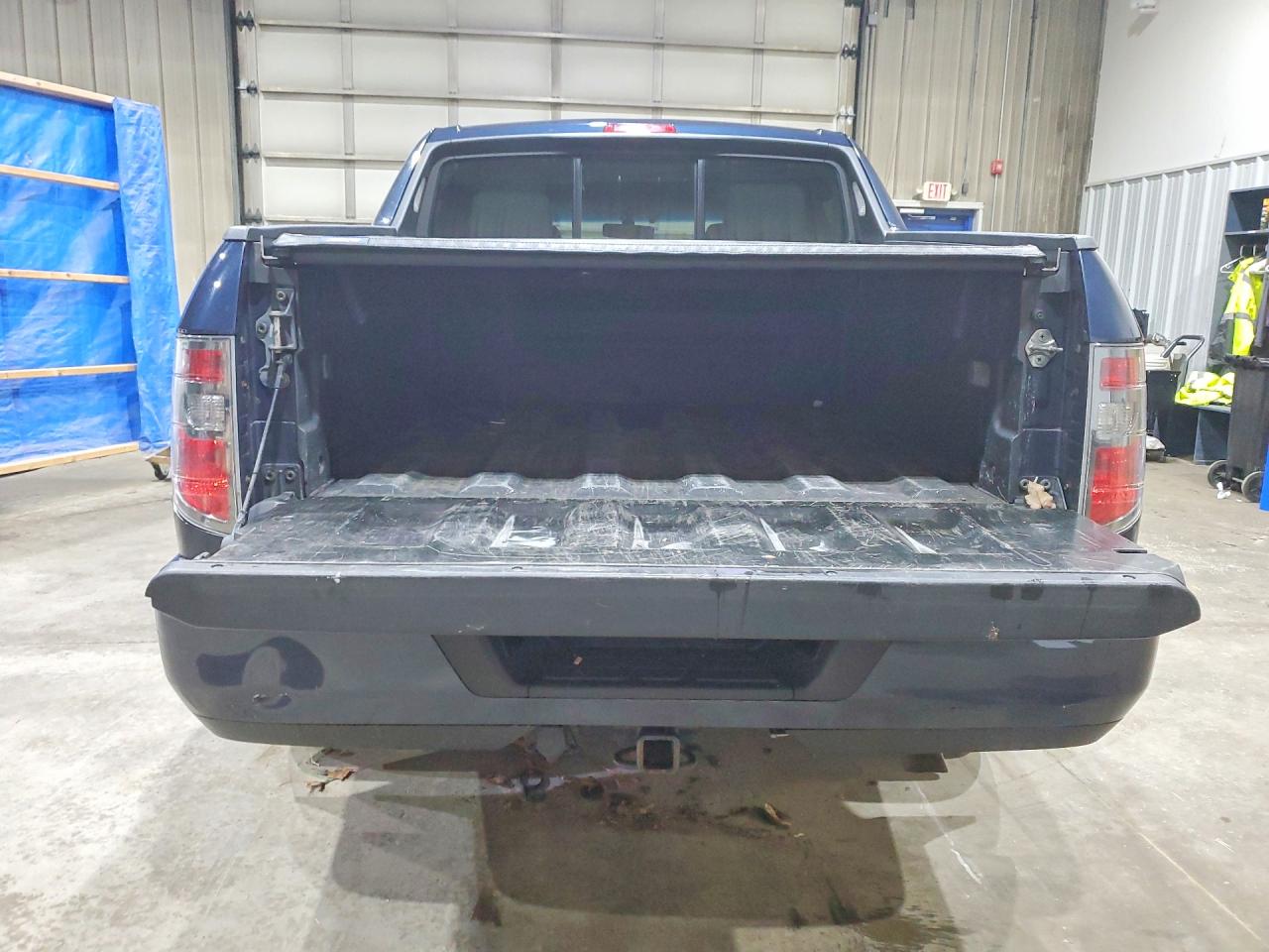 2012 Honda Ridgeline Rtl Blue vin: 5FPYK1F57CB458119