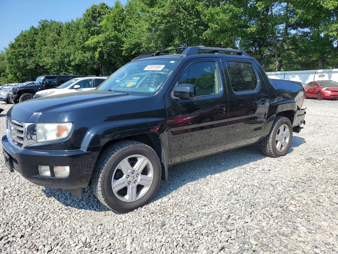2013 Honda Ridgeline Rtl Черный vin: 5FPYK1F57DB004213