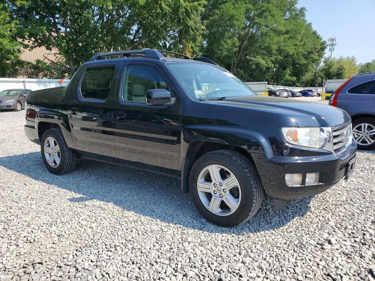2013 Honda Ridgeline Rtl Черный vin: 5FPYK1F57DB004213